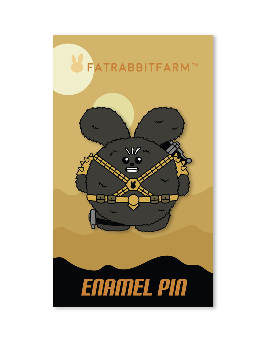 Warrior Wookie Babee Enamel Pin