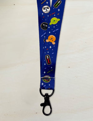 Galaxy Donuts Lanyard