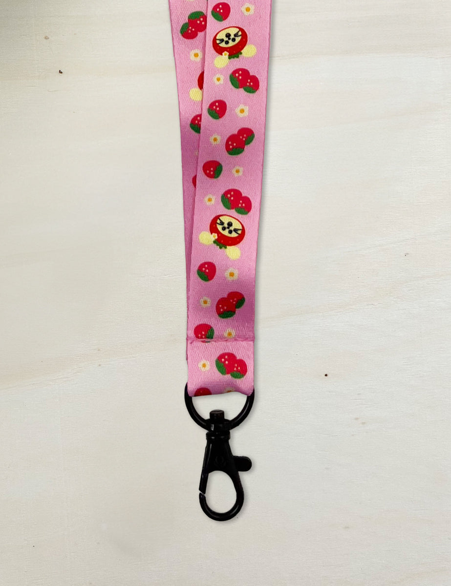 Strawberry Delight Lanyard – Fat Rabbit Farm