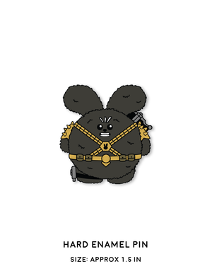 Warrior Wookie Babee Enamel Pin