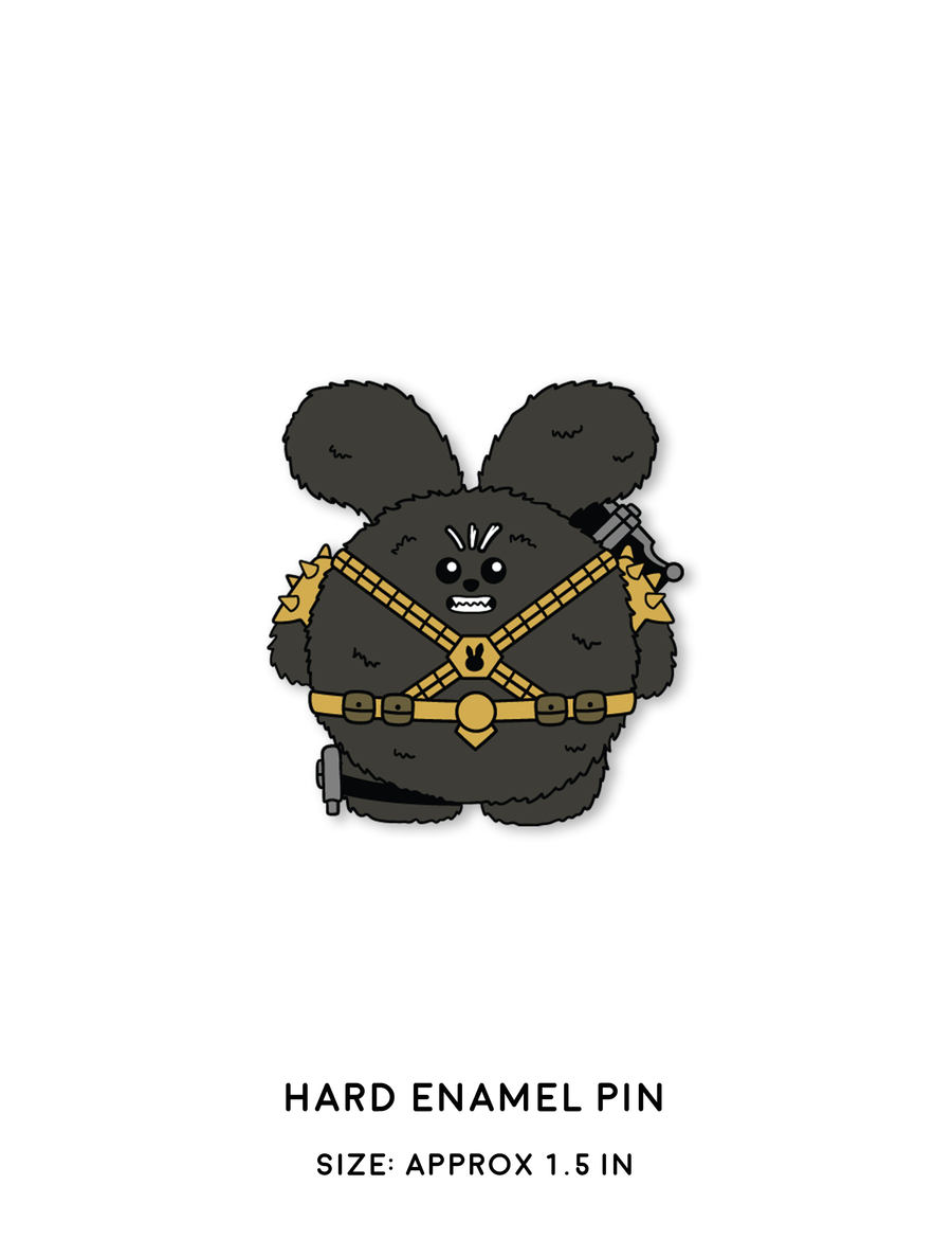 Warrior Wookie Babee Enamel Pin