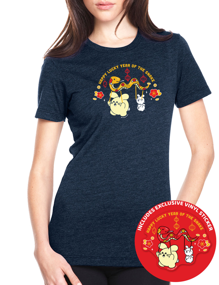 Year of the Snake Set Women's T-shirt & Sticker